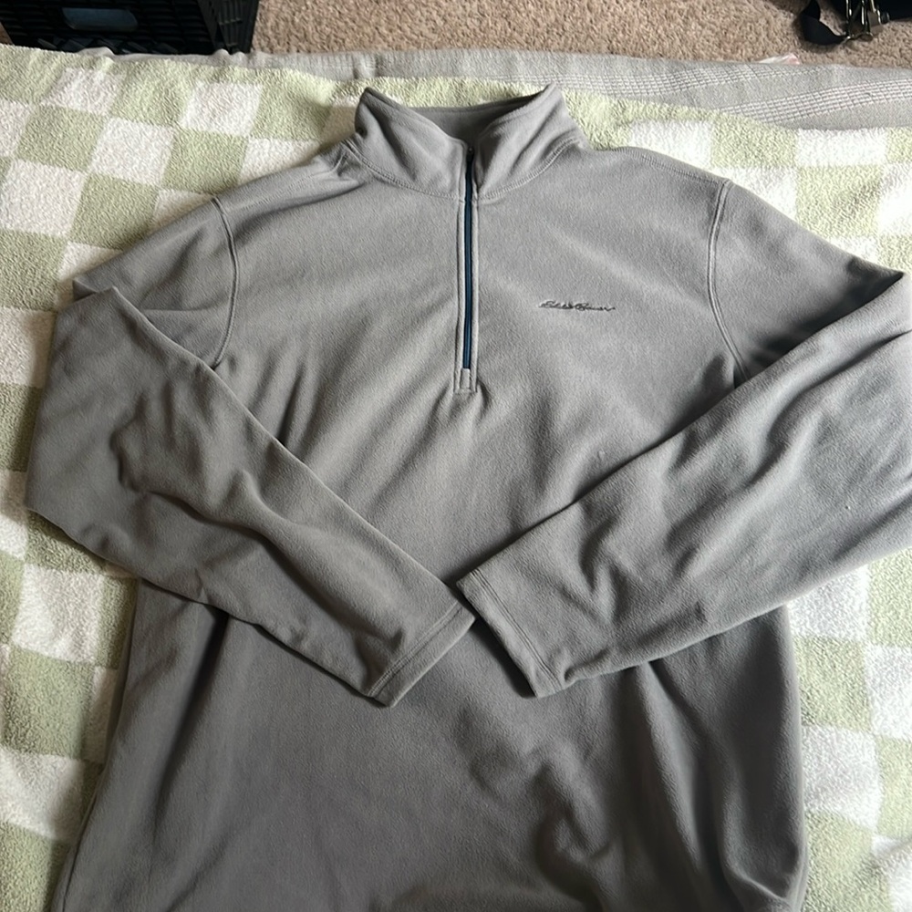 NWT Eddie Bauer quarter zip XL Tall